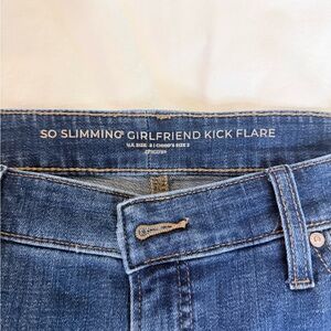 Chico's So Slimming Kick Flare Jeans - Denim Blue